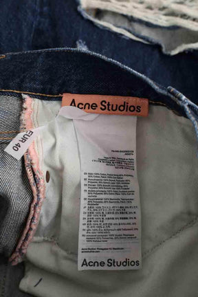 Bermuda Acne Studios Bleu en Coton