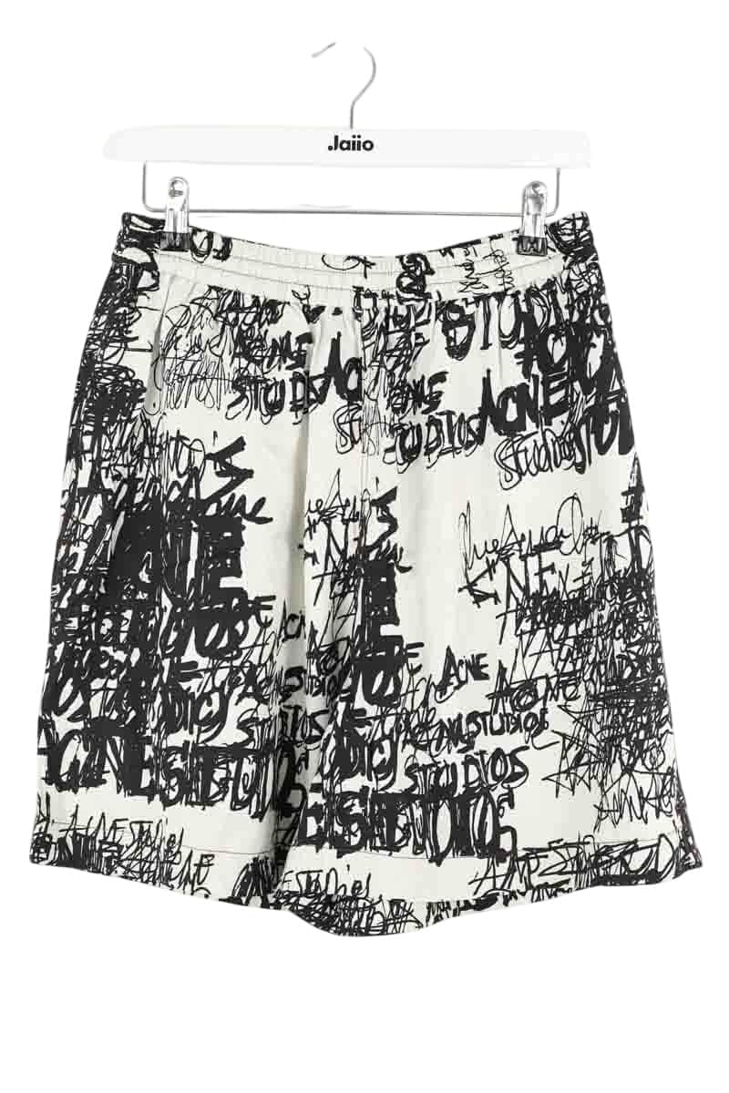 Bermuda Acne Studios Ecru en Viscose, taille XXXL - Seconde Main