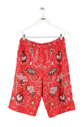 Bermuda Antik Batik Rouge en Synthétique, taille L - Seconde Main