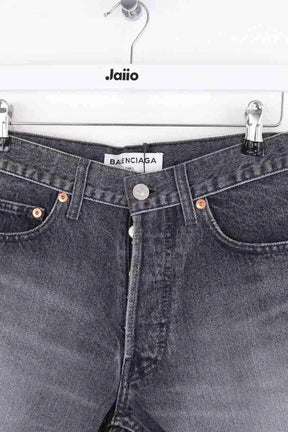 Bermuda Balenciaga Gris en Coton