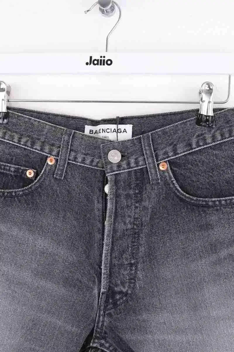 Bermuda Balenciaga Gris en Coton