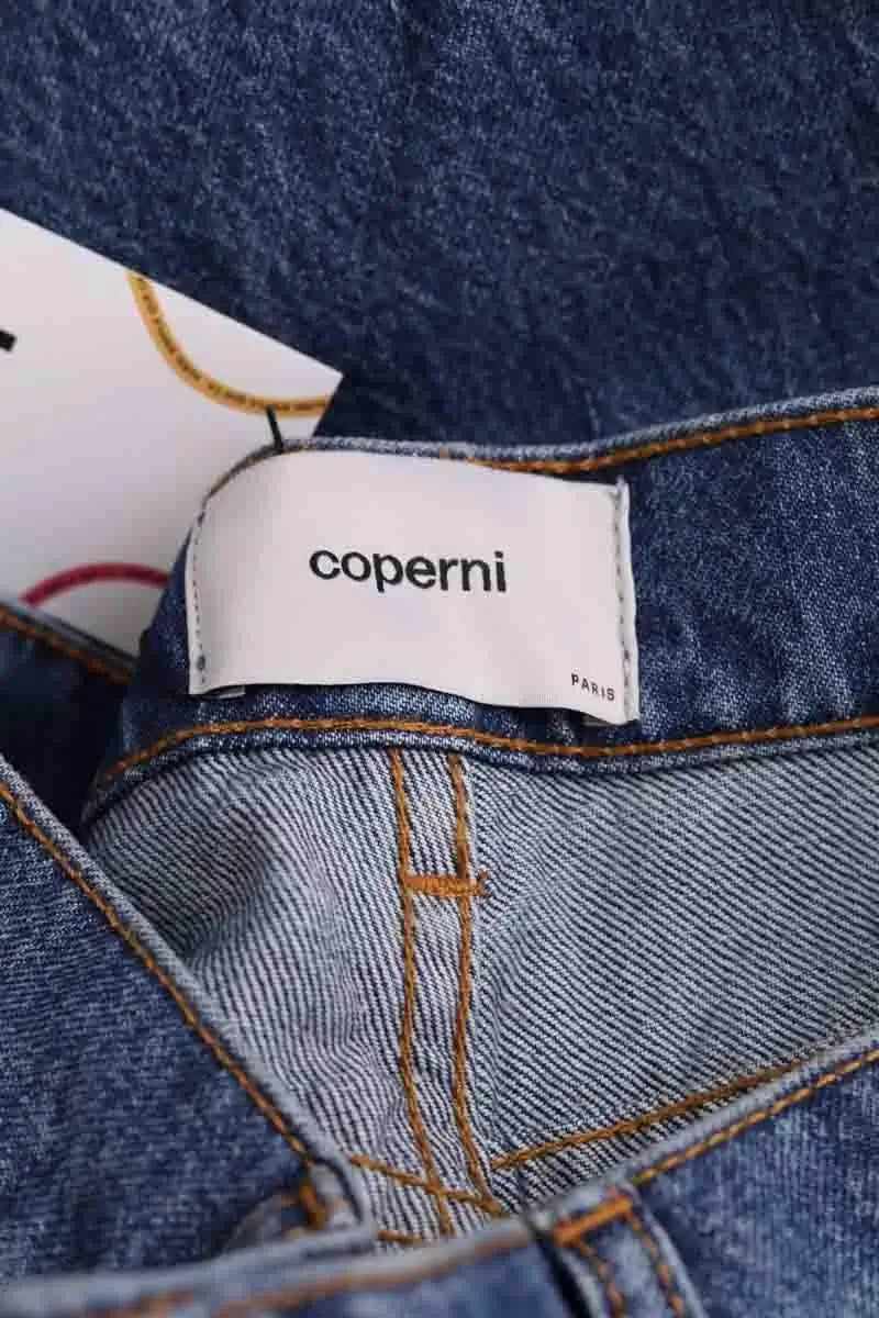 Bermuda Coperni Bleu en Coton