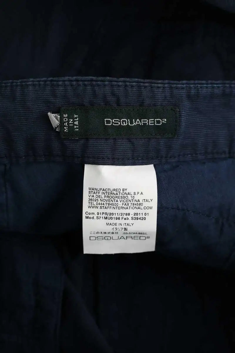 Bermuda Dsquared2 Bleu en Coton