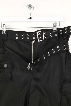 Bermuda Ganni Noir en Polyamide