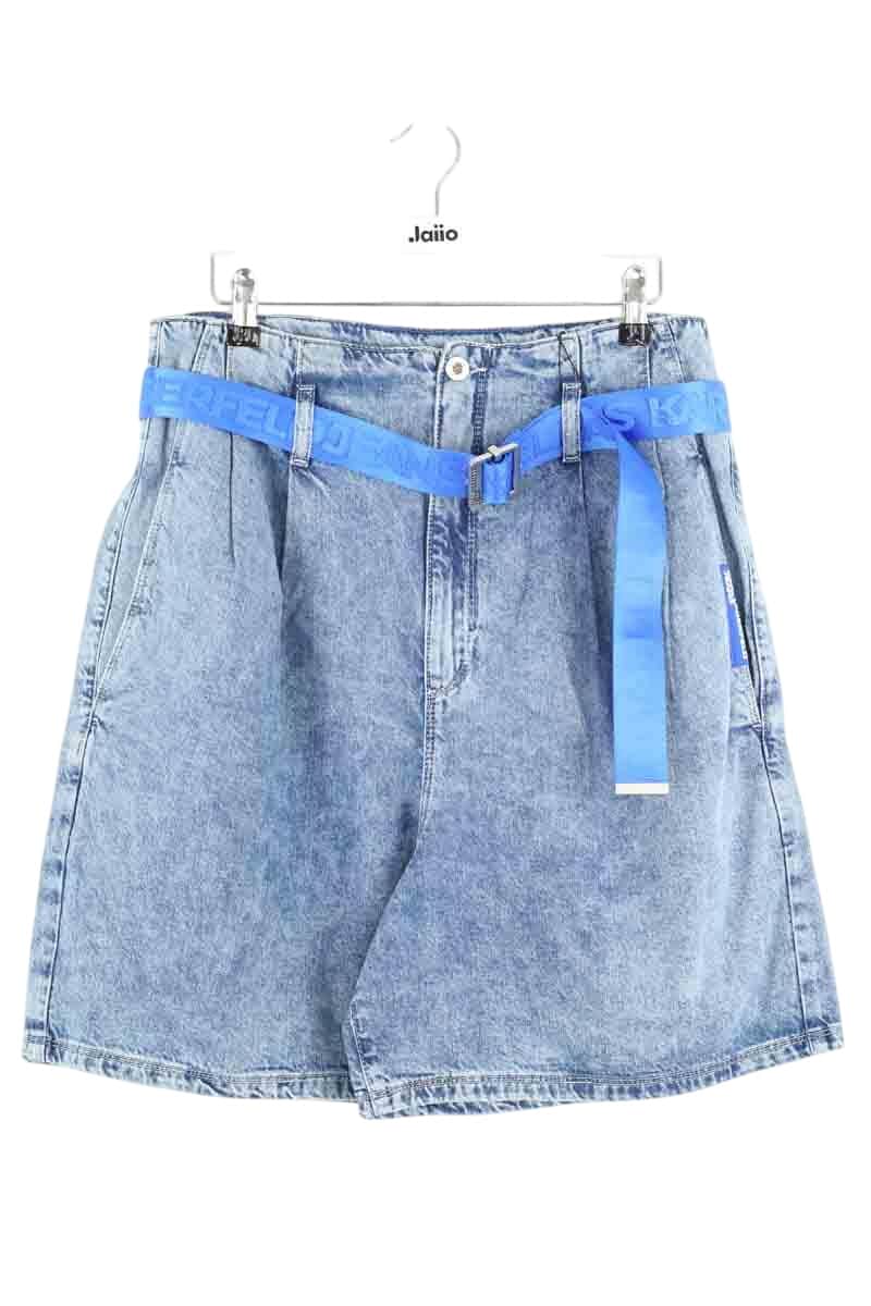 Bermuda Karl Lagerfeld Bleu en Coton, taille M - Seconde Main