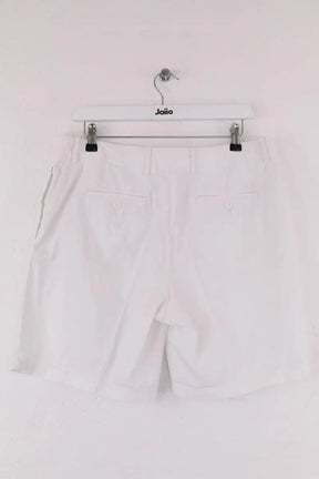 Bermuda Lacoste Blanc en Coton