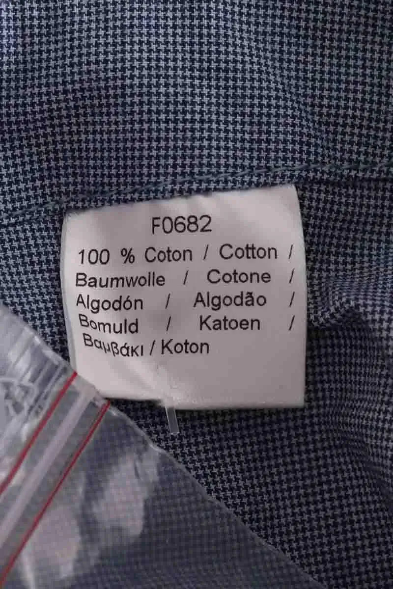 Bermuda Lacoste Bleu en Coton