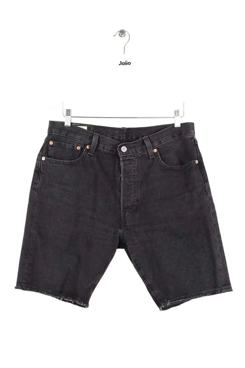 Bermuda Levi's 501 Noir en Coton, taille L - Seconde Main