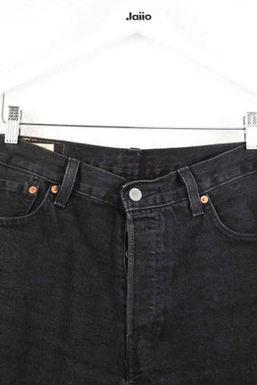 Bermuda Levi's 501 Noir en Coton