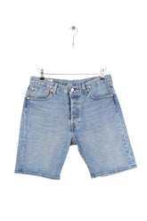 Bermuda Levi's Bleu en Coton, taille S - Seconde Main