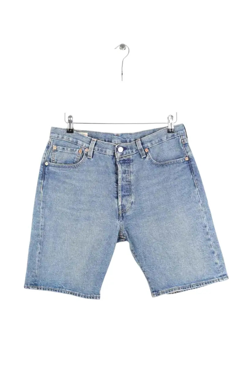 Bermuda Levi's Bleu en Coton, taille S - Seconde Main