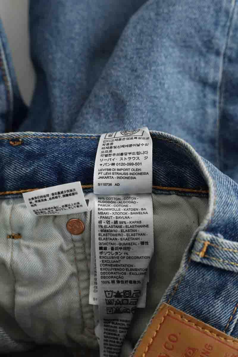 Bermuda Levi's Bleu en Coton