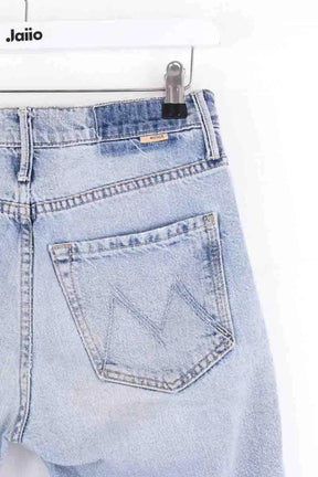 Bermuda Mother Bleu en Coton