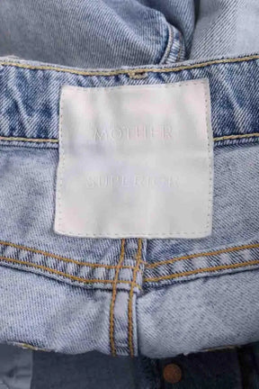 Bermuda Mother Bleu en Coton