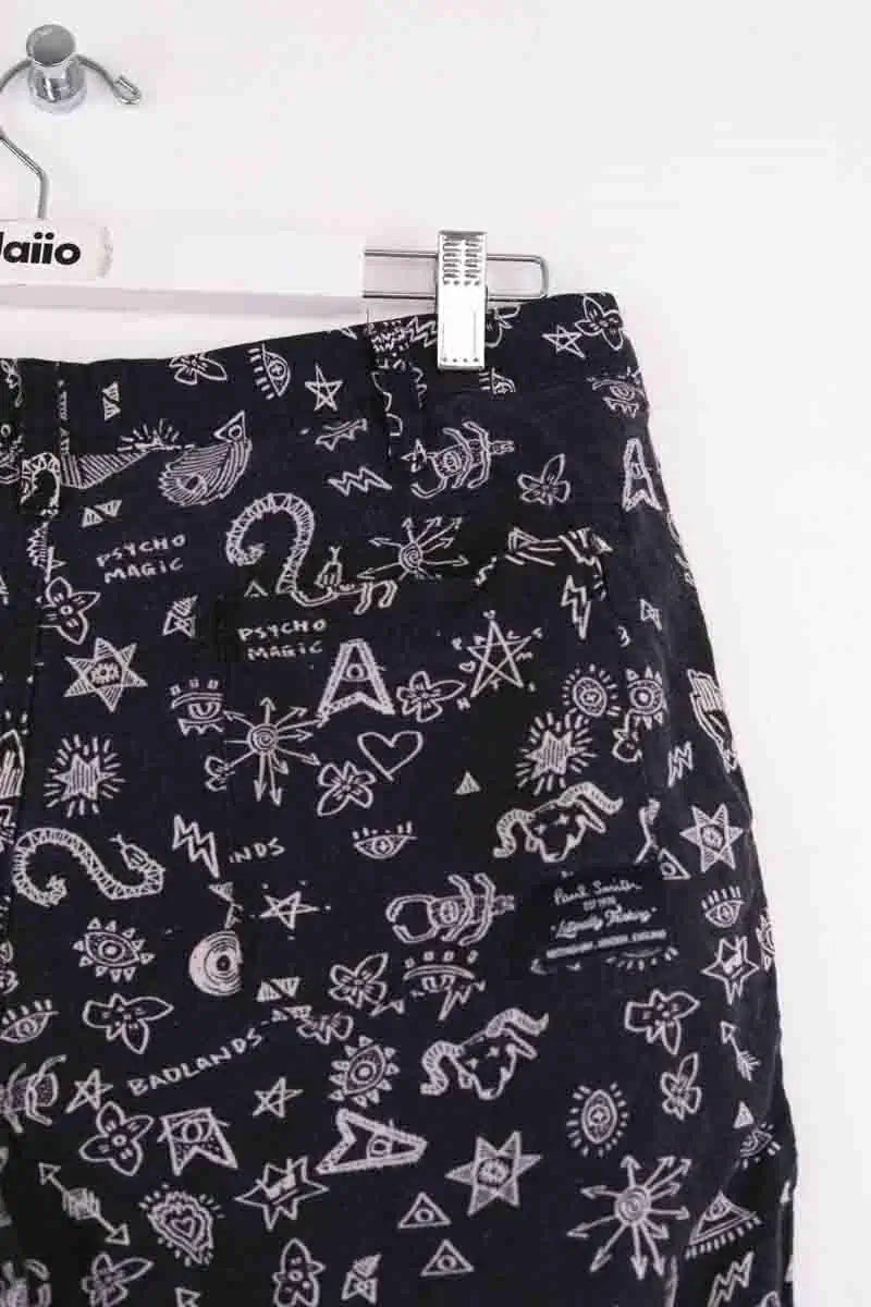 Bermuda Paul Smith Noir en Coton