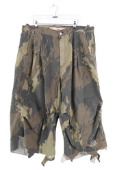 Bermuda PDF Channel Kaki en Coton, taille XL - Seconde Main