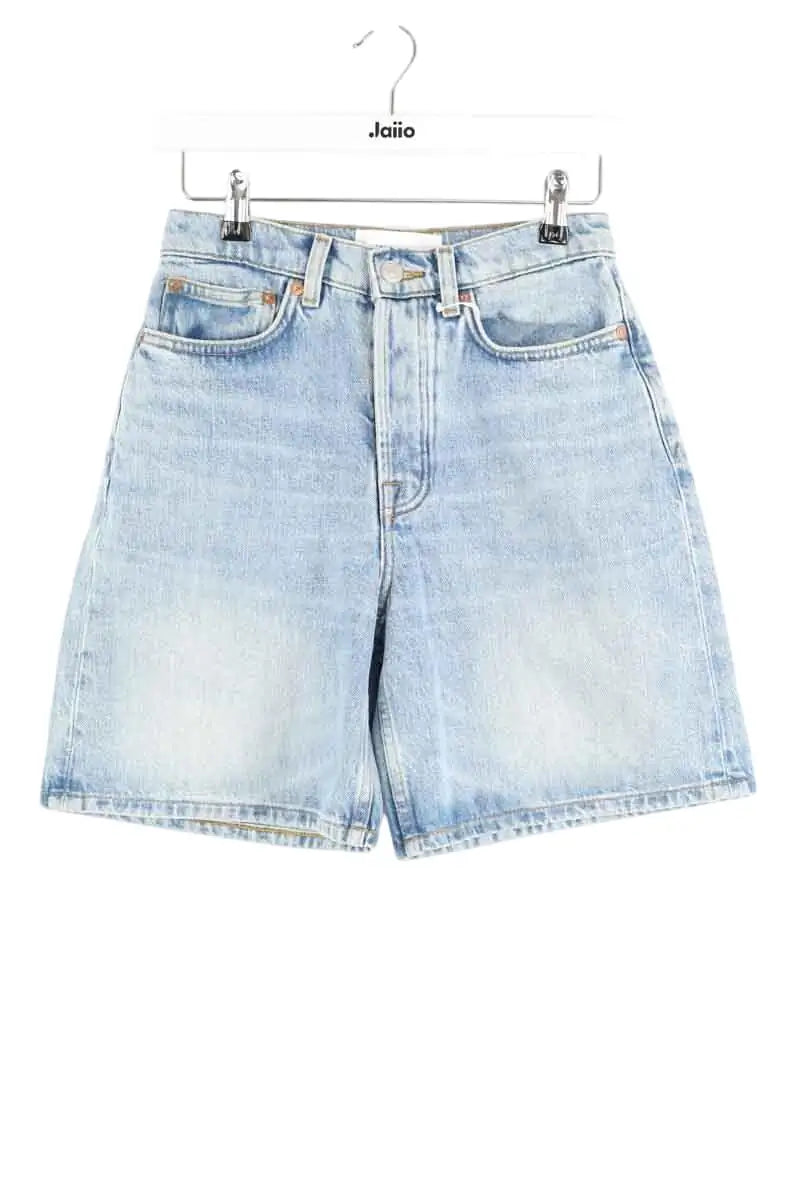 Bermuda Samsoe Samsoe Shelly Bleu en Coton, taille XS - Seconde Main
