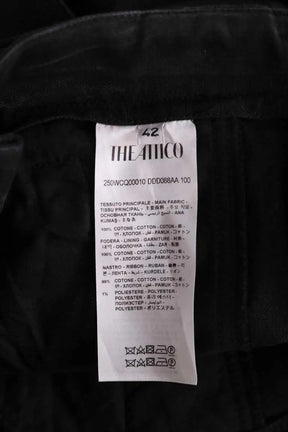 Bermuda The Attico Noir en Coton