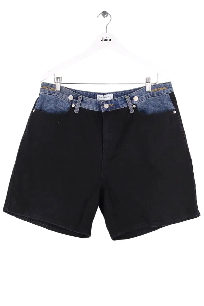 Bermuda The Frankie Shop Noir en Coton, taille L - Seconde Main