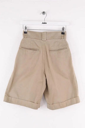 Bermuda Yves Saint Laurent Beige en Coton
