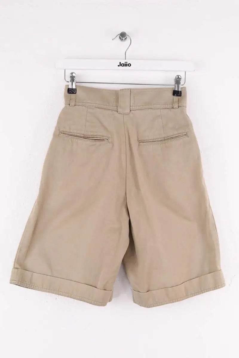 Bermuda Yves Saint Laurent Beige en Coton