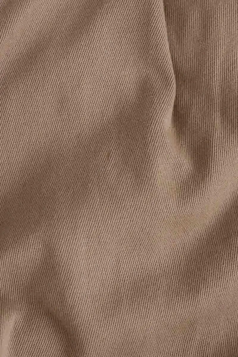 Bermuda Yves Saint Laurent Beige en Coton