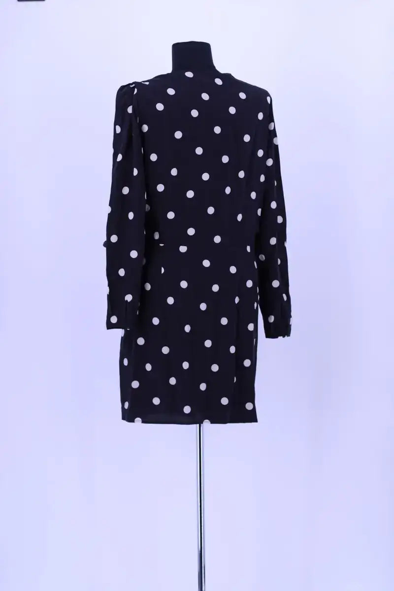 Robe Sézane Noir en Soie