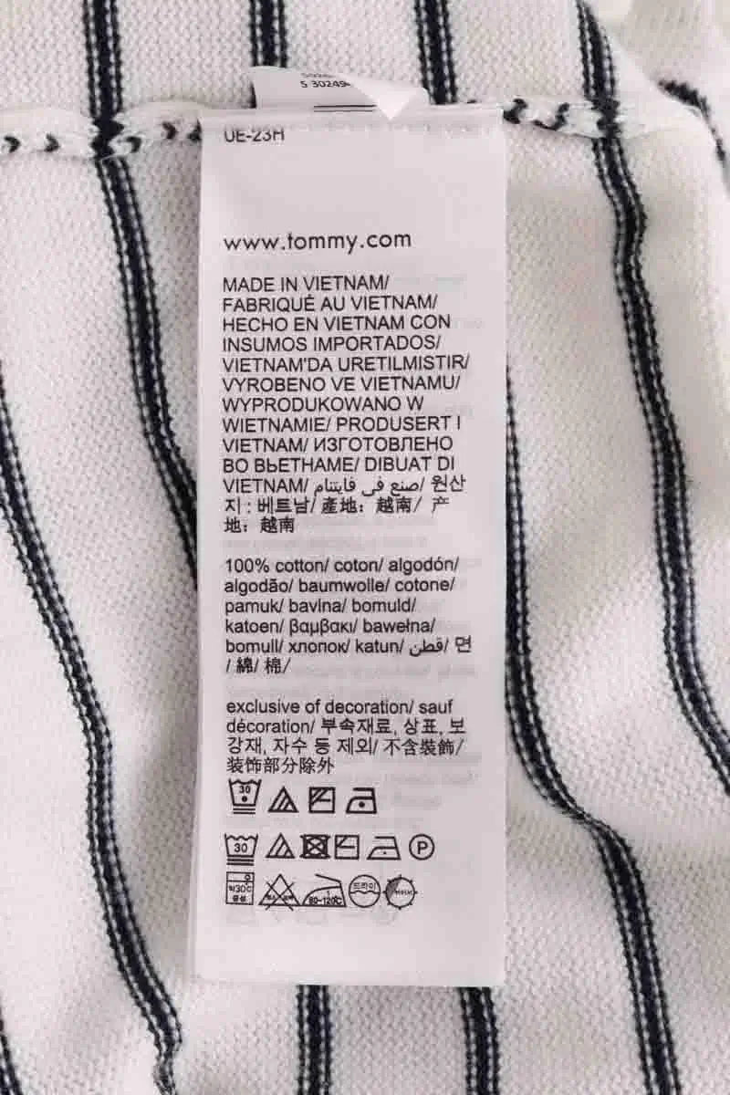 Pull Tommy Hilfiger Blanc en Coton