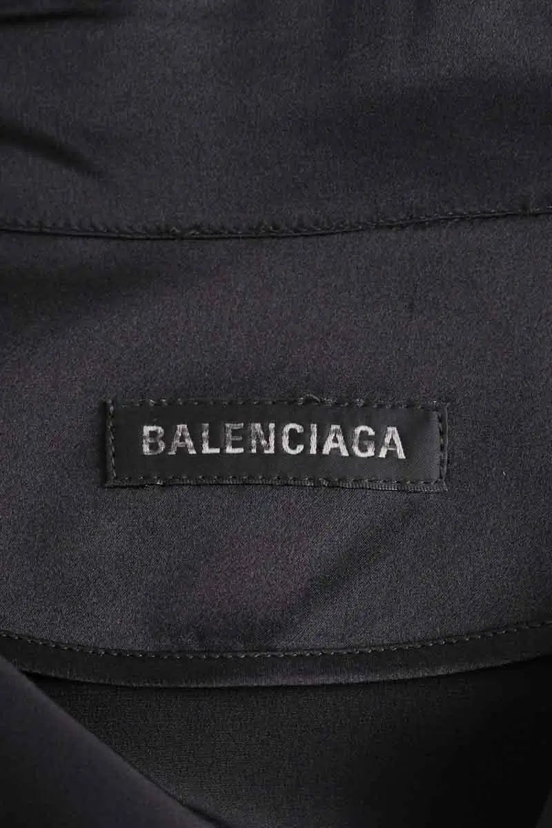 Robe Balenciaga Noir en Soie