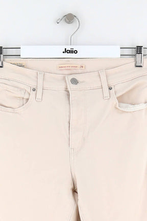 Jean droit Levi's  Beige