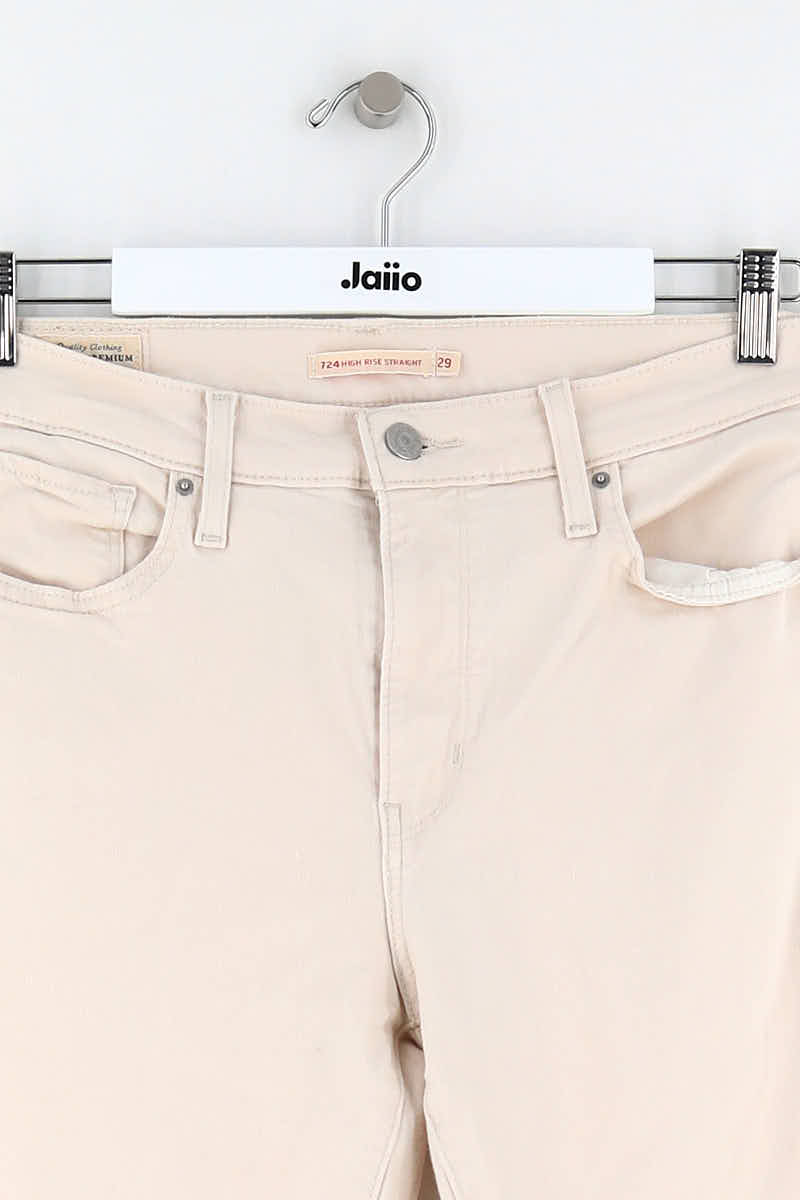 Jean droit Levi's  Beige