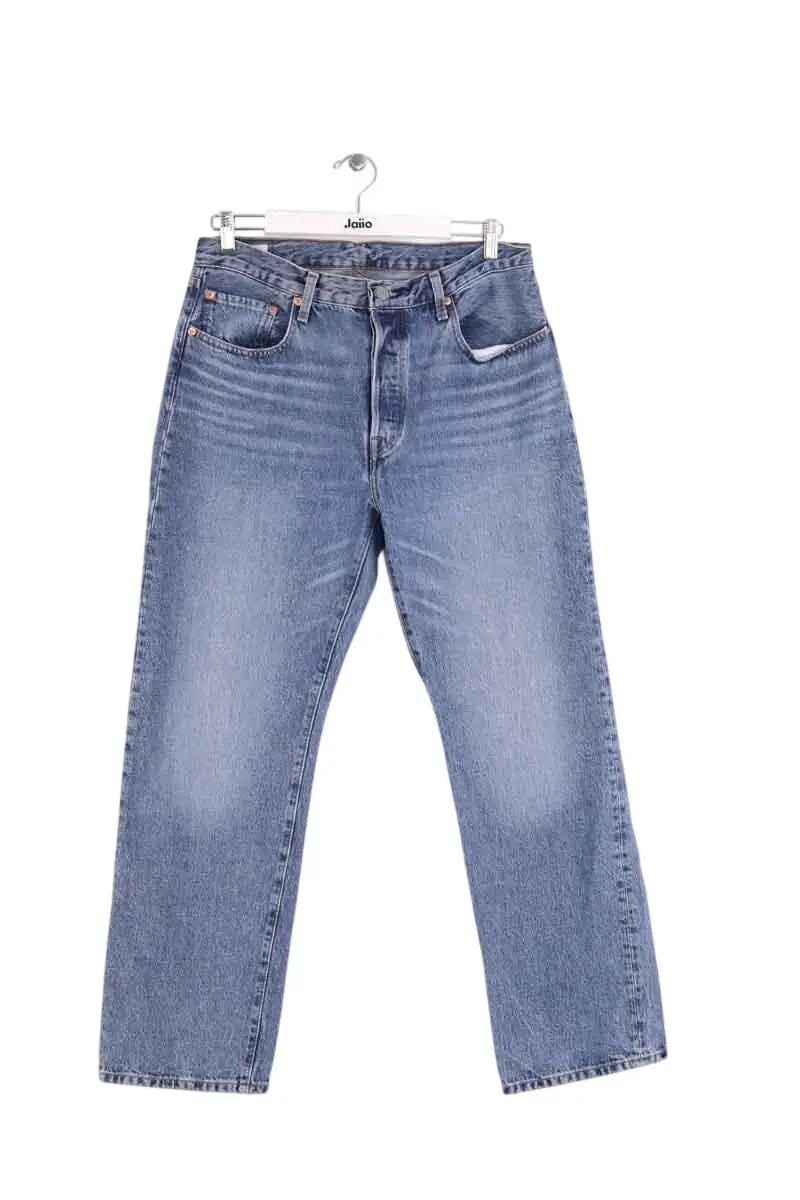 Jean droit Levi's Bleu en Coton, taille XL - Seconde Main