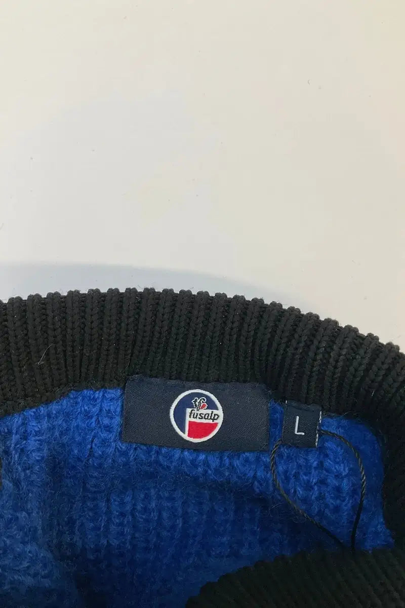 Pull Fusalp Bleu en Laine