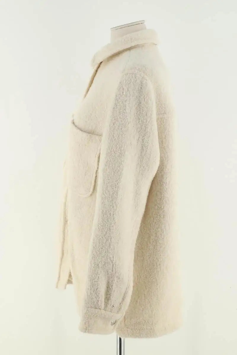 Manteau Tommy Hilfiger Beige en Synthétique