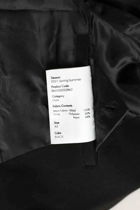 Blazer Ader Error Noir en Laine
