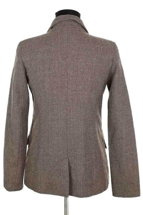 Blazer Agnès B. Marron en Laine