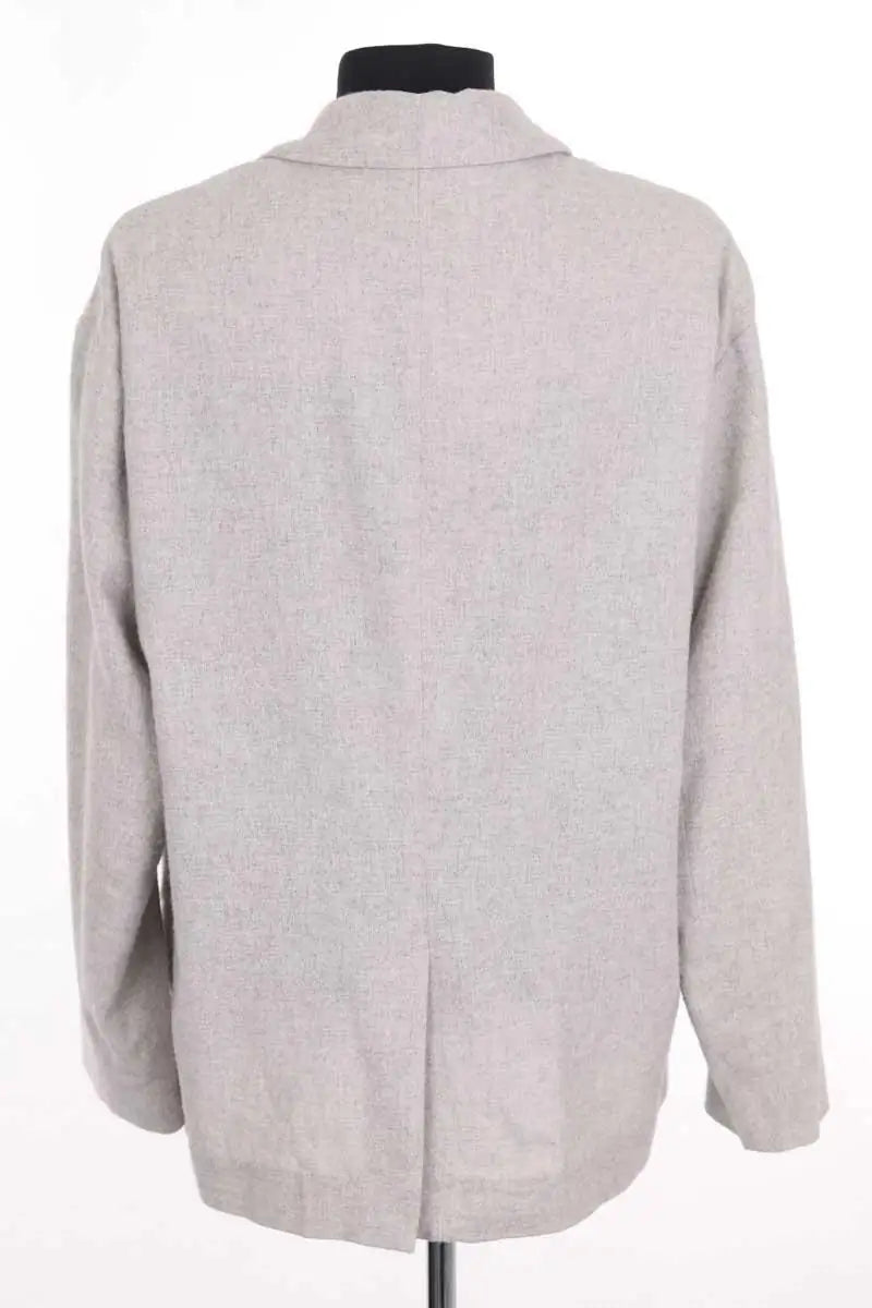 Blazer American Vintage Gris en Coton