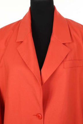 Blazer American Vintage Orange en Laine