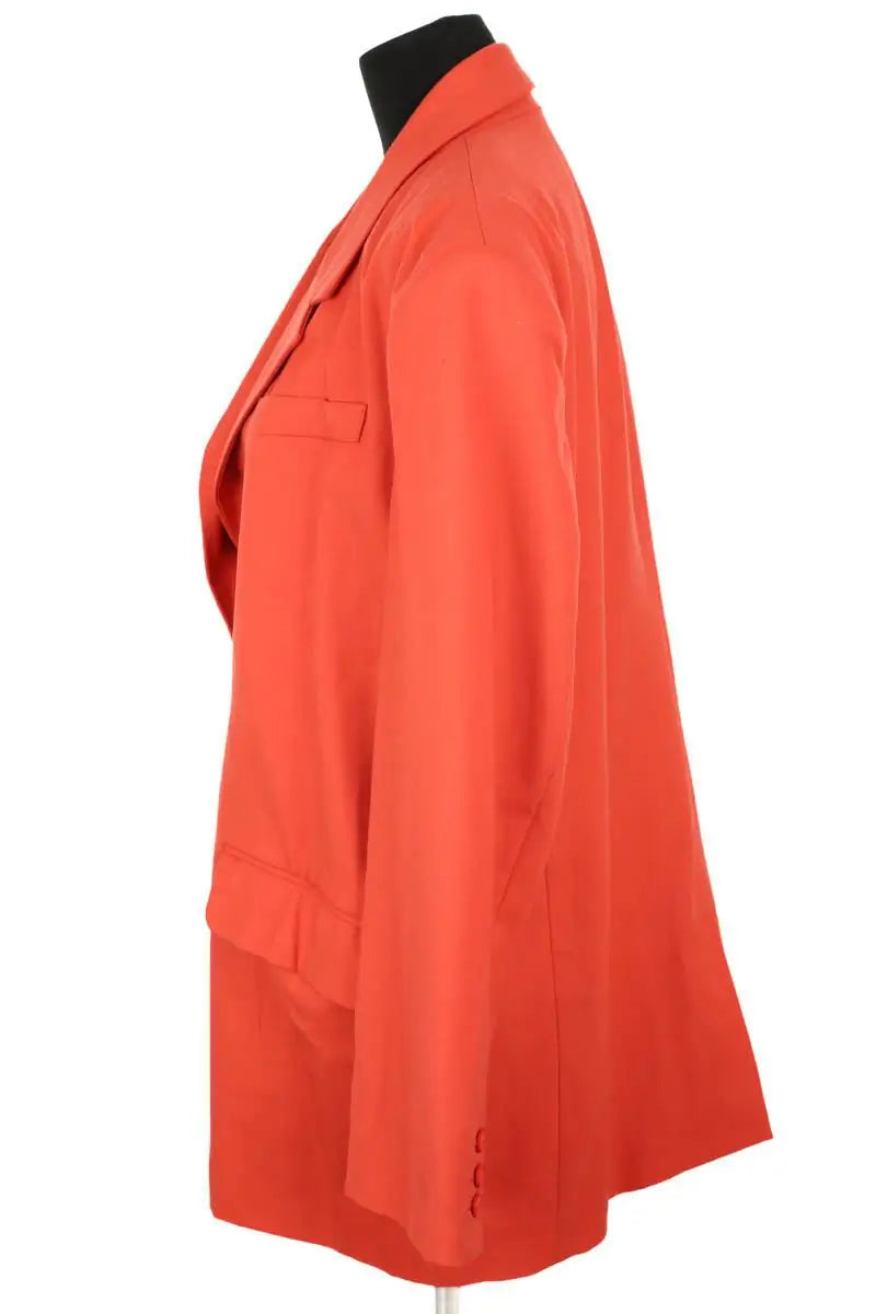Blazer American Vintage Orange en Laine