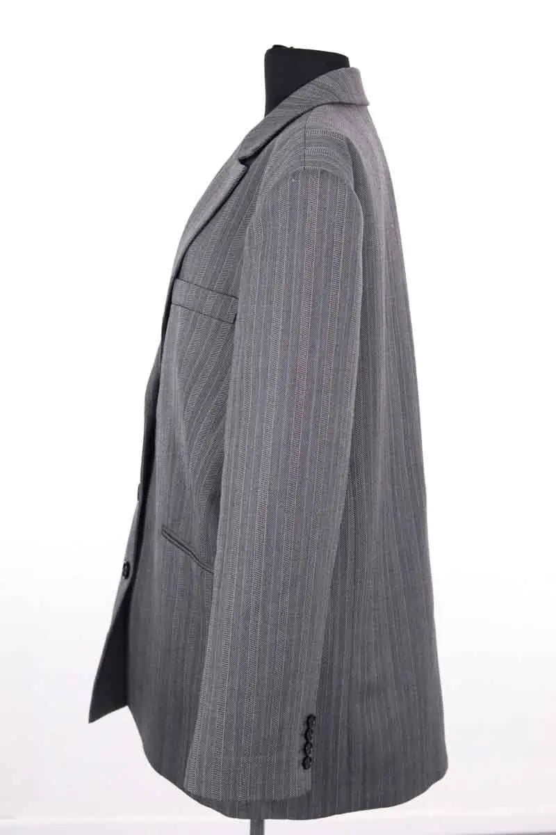 Blazer Anine Bing Declan Gris en Laine