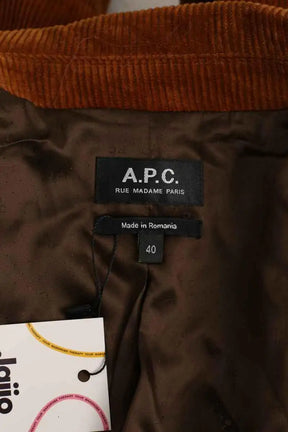 Blazer APC Marron en Coton