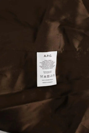 Blazer APC Marron en Coton