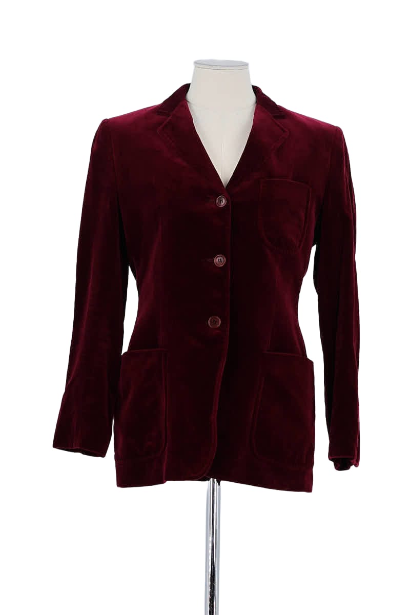 Blazer Aspesi Bordeaux en Coton, taille XXL - Seconde Main
