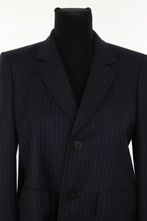 Blazer Balenciaga Bleu en Laine