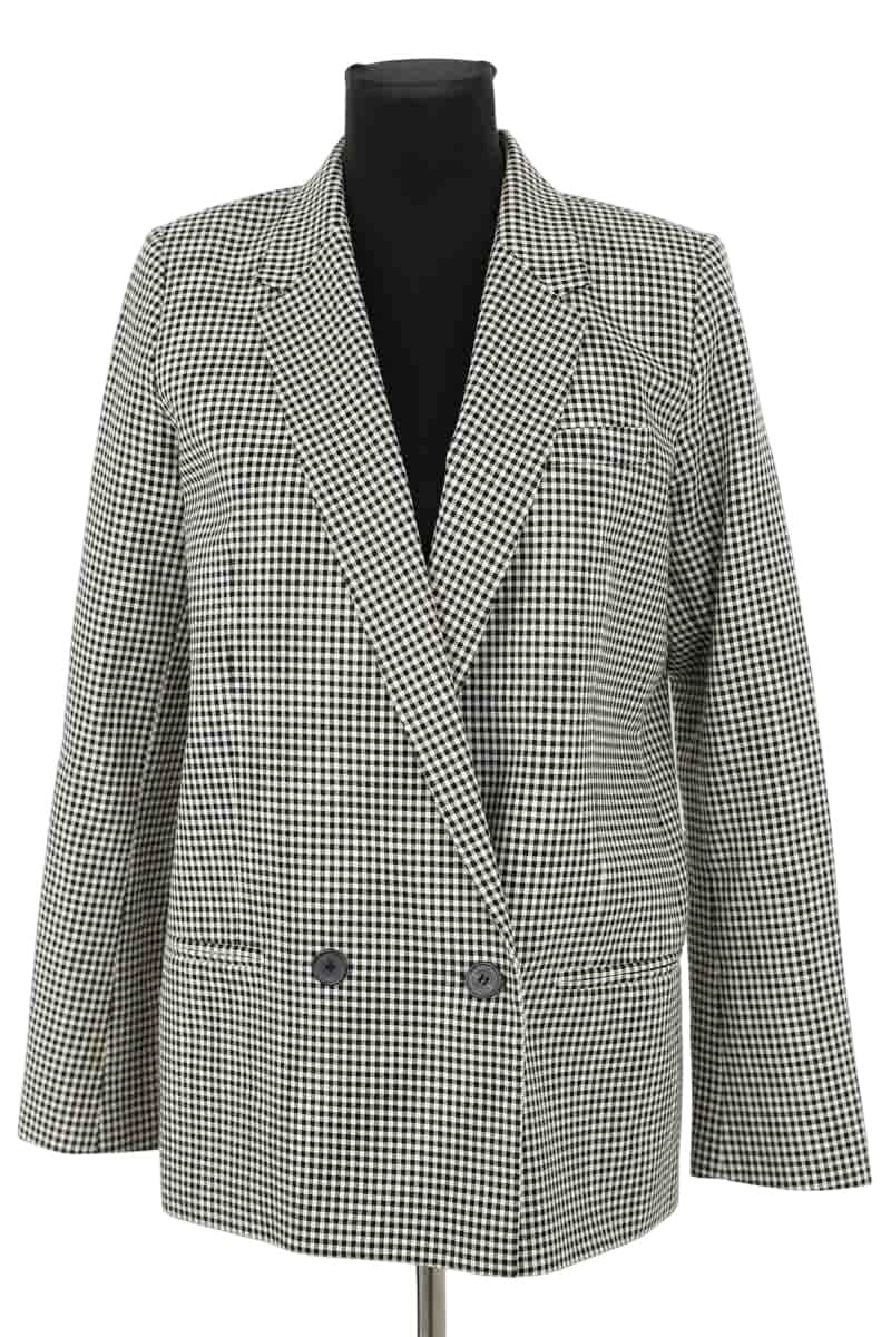 Blazer Barbara Bui Noir en Coton, taille L - Seconde Main