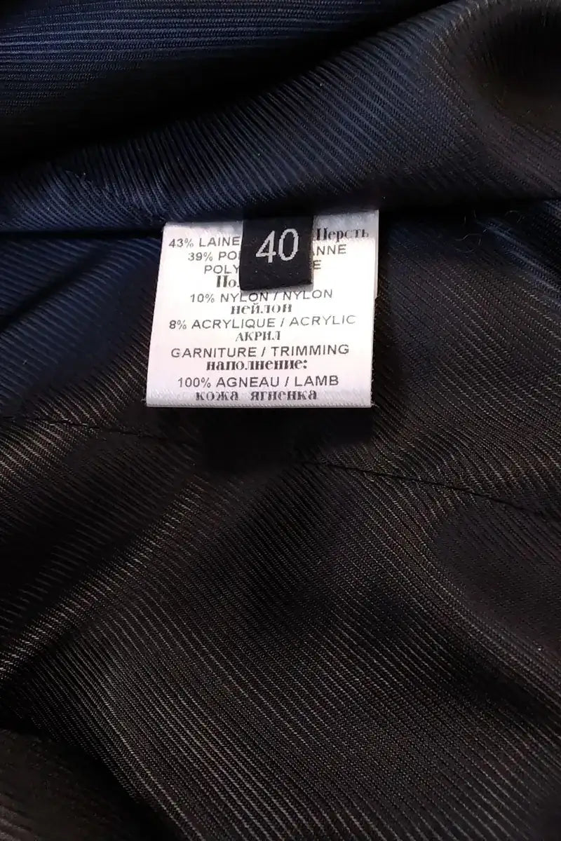 Blazer Barbara Bui Noir en Laine