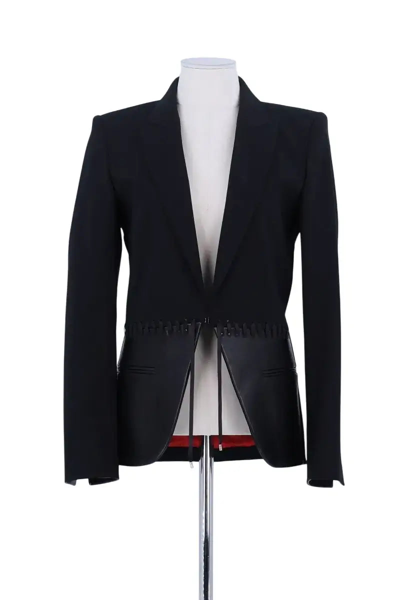Blazer Barbara Bui Noir en Laine, taille S - Seconde Main