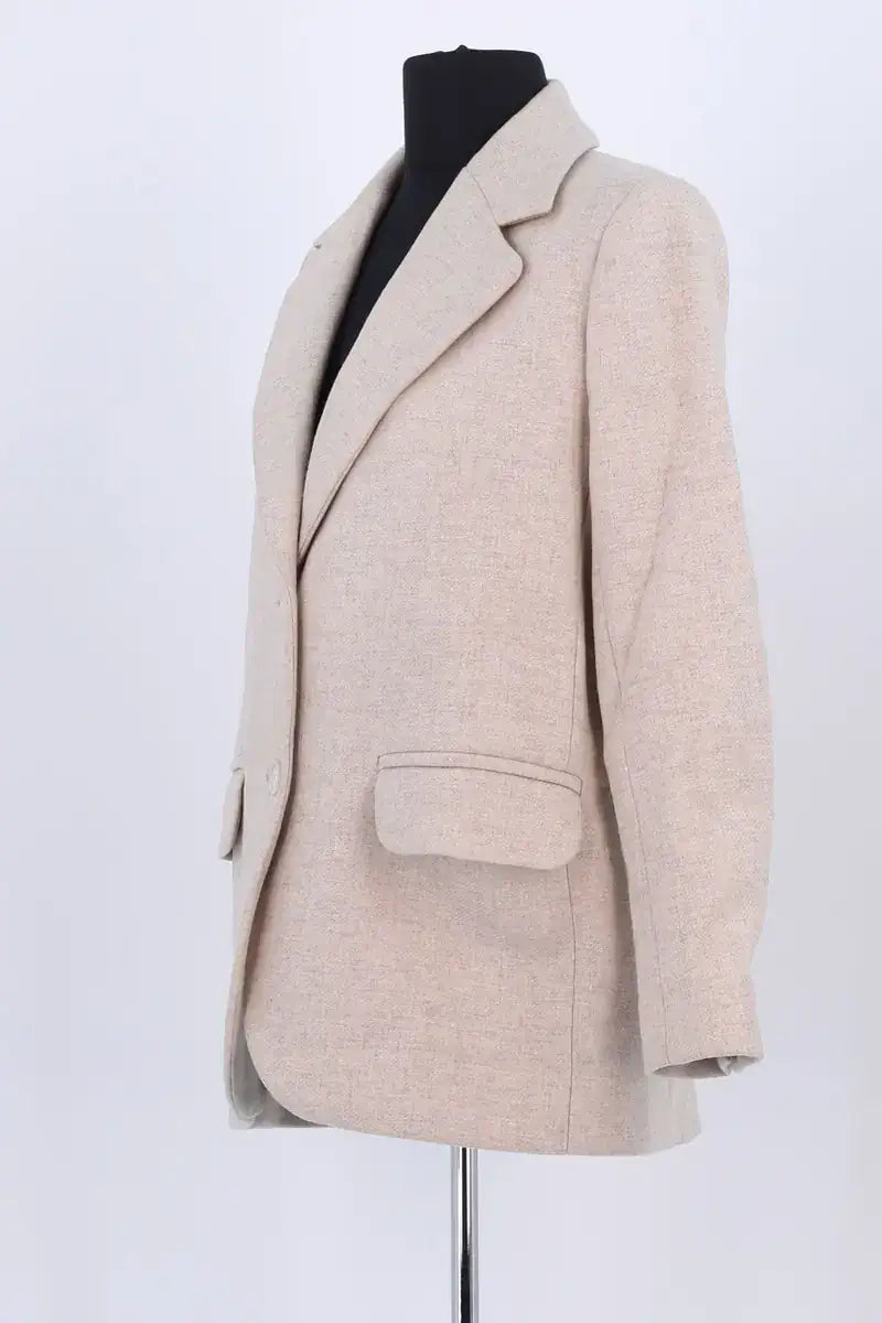 Blazer Ba&Sh Beige en Laine