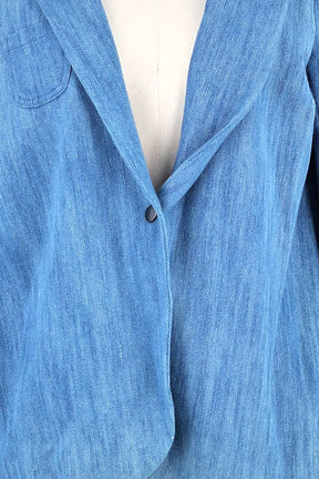 Blazer Bash Bleu en Coton
