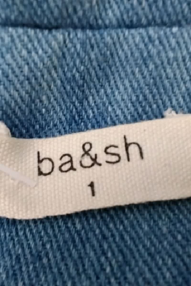 Blazer Bash Bleu en Coton